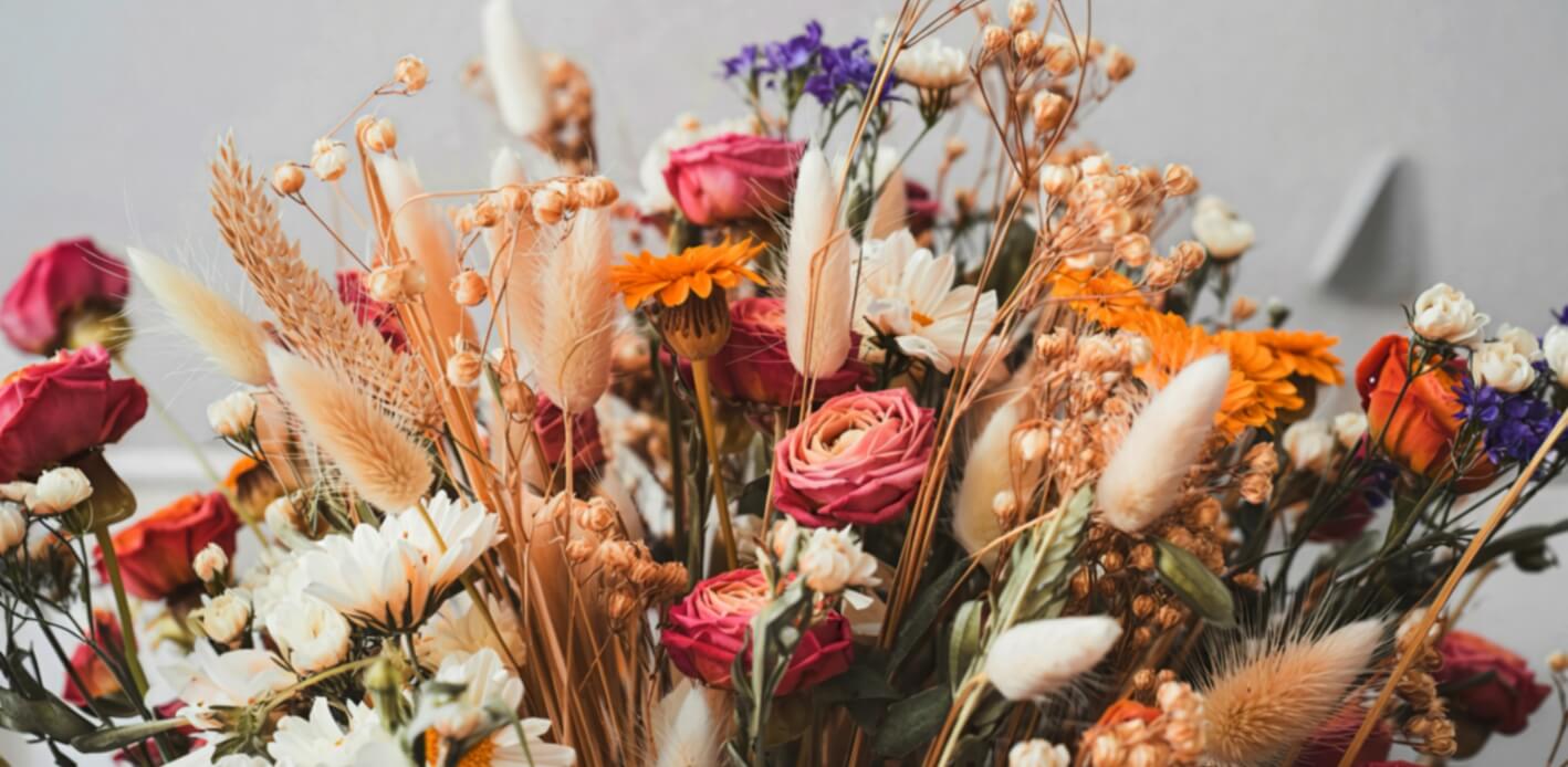 Sušené květiny – krása, která vydrží dlouho